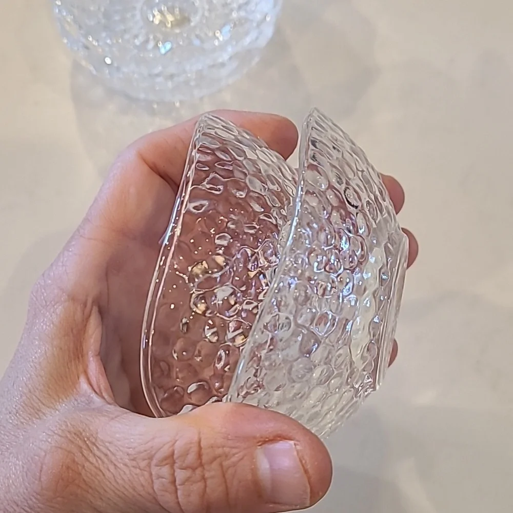 Elegant Clear Glass Bowl Set